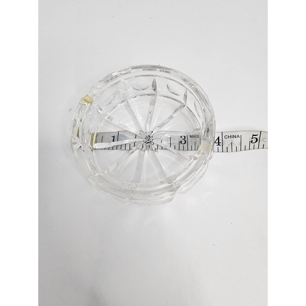 Crystal Ashtray Small Vintage - Picture 9 of 9